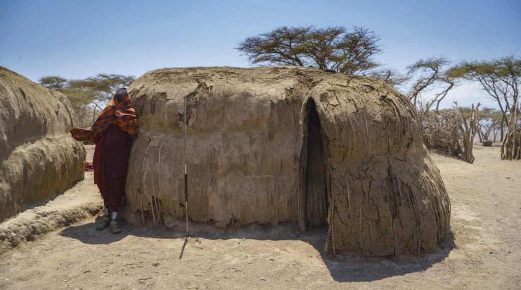 Maasai Huts Kenya